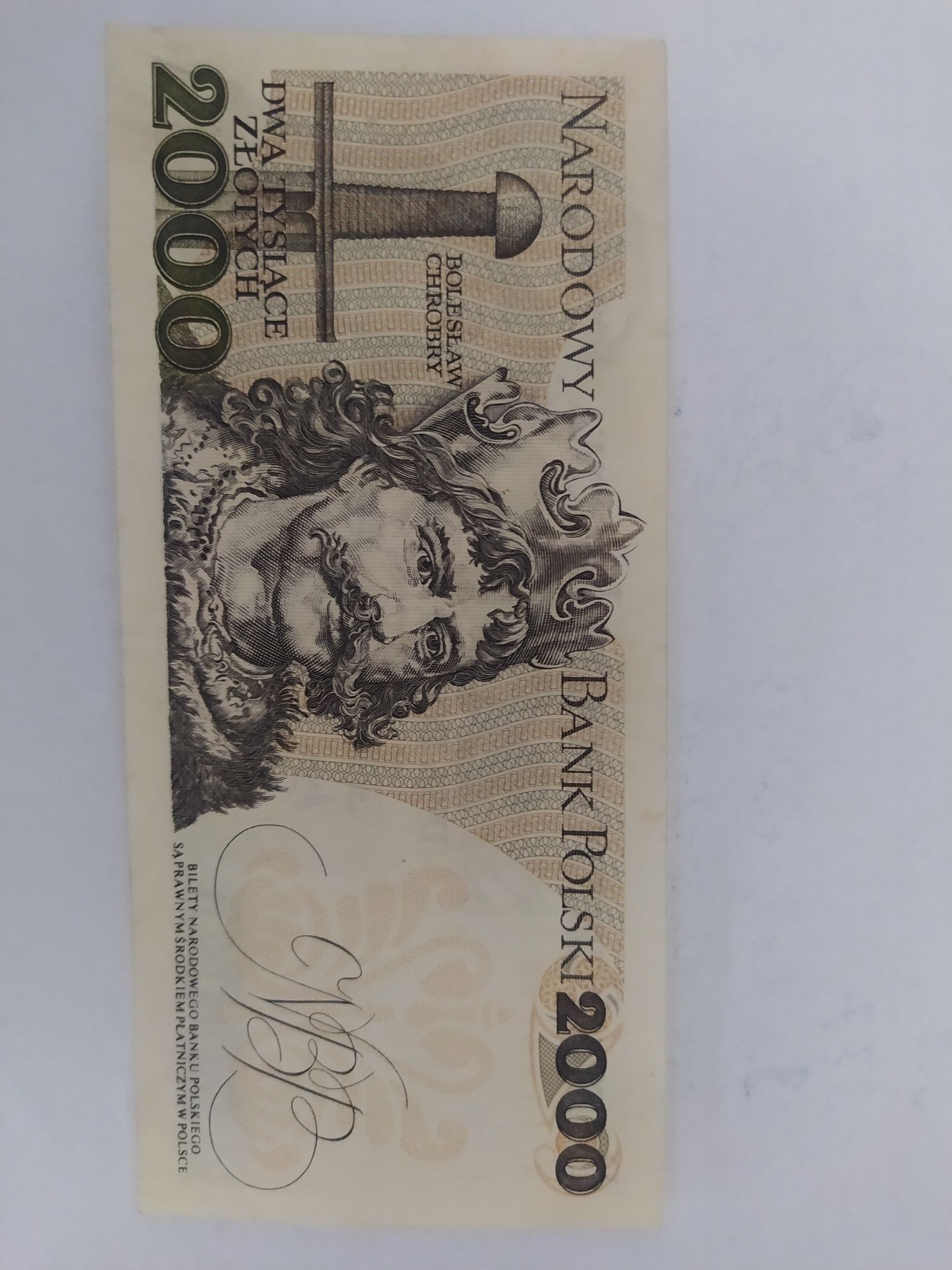 Banknot 2000 złotych 1977 seria:A