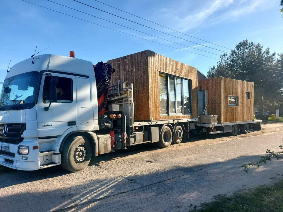 Transport HDS domków holenderskich