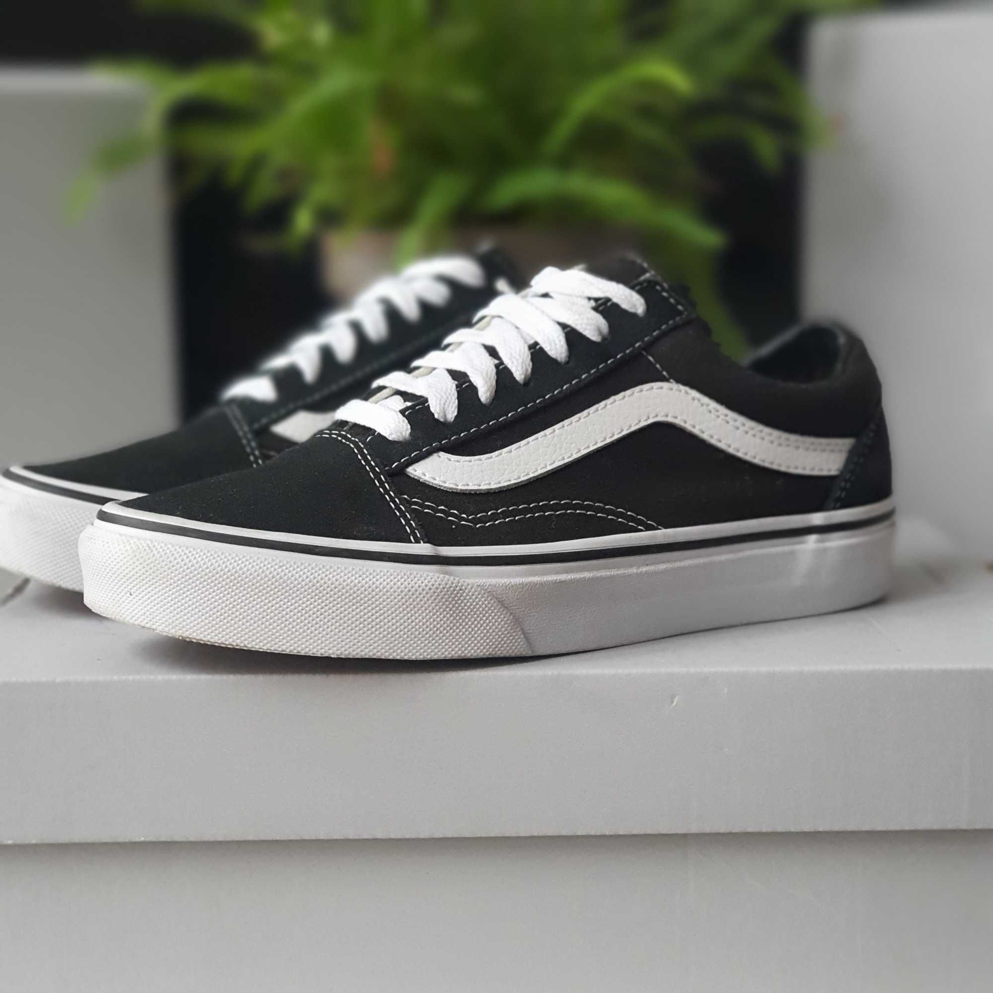 Buty VANS Old Skool - czarno - białe - 36.5 - oryginalne