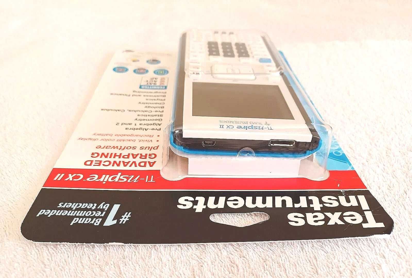 Графический калькулятор TI-Nspire CX II для экзаменов AT, ACT