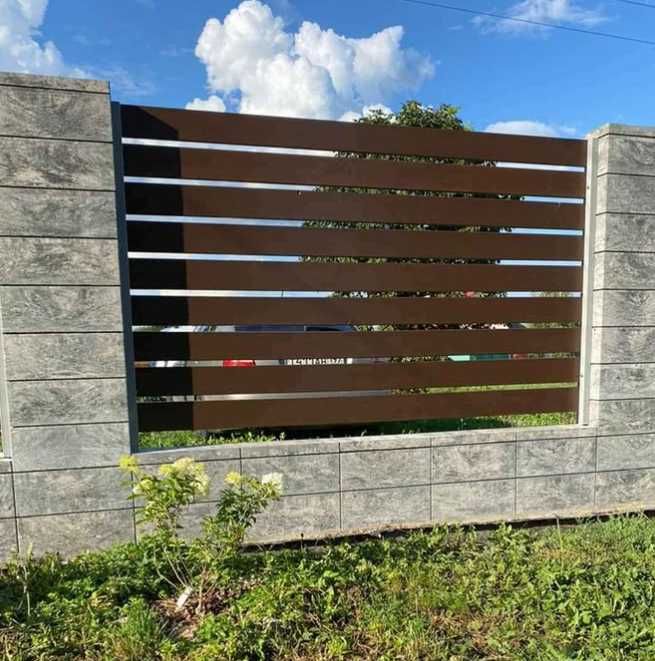 Огорожа, паркан, забор Ранчо, ворота, жалюзі, блоки - доставка