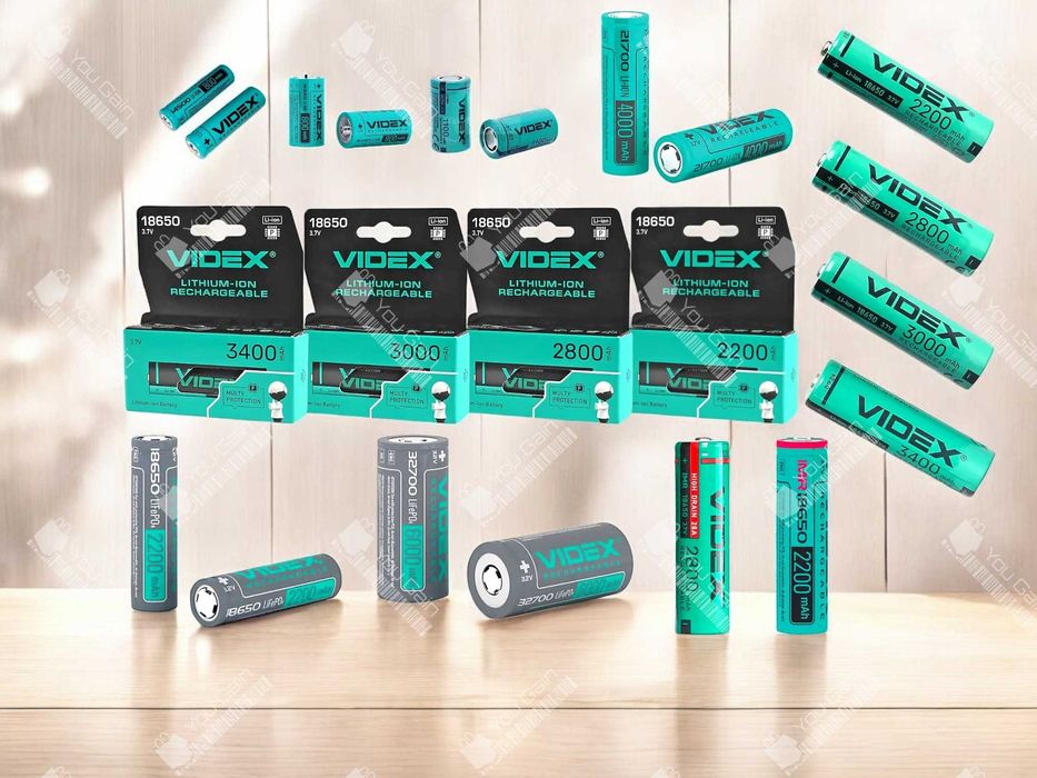 Акумулятори Li-Ion NiMH LiFePO4