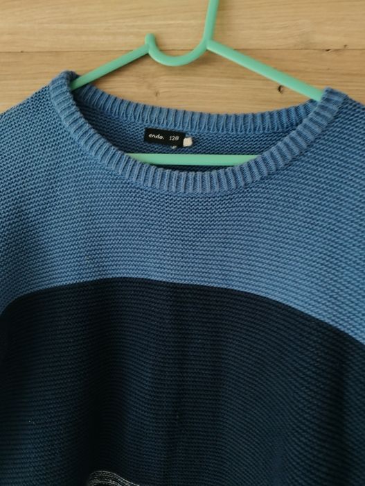Sweter Endo 128 chłopiec