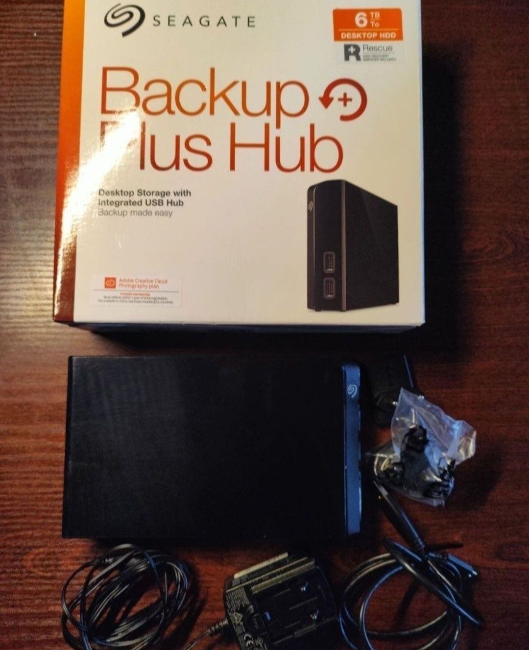 Seagate Backup Plus Hub 6 TB.