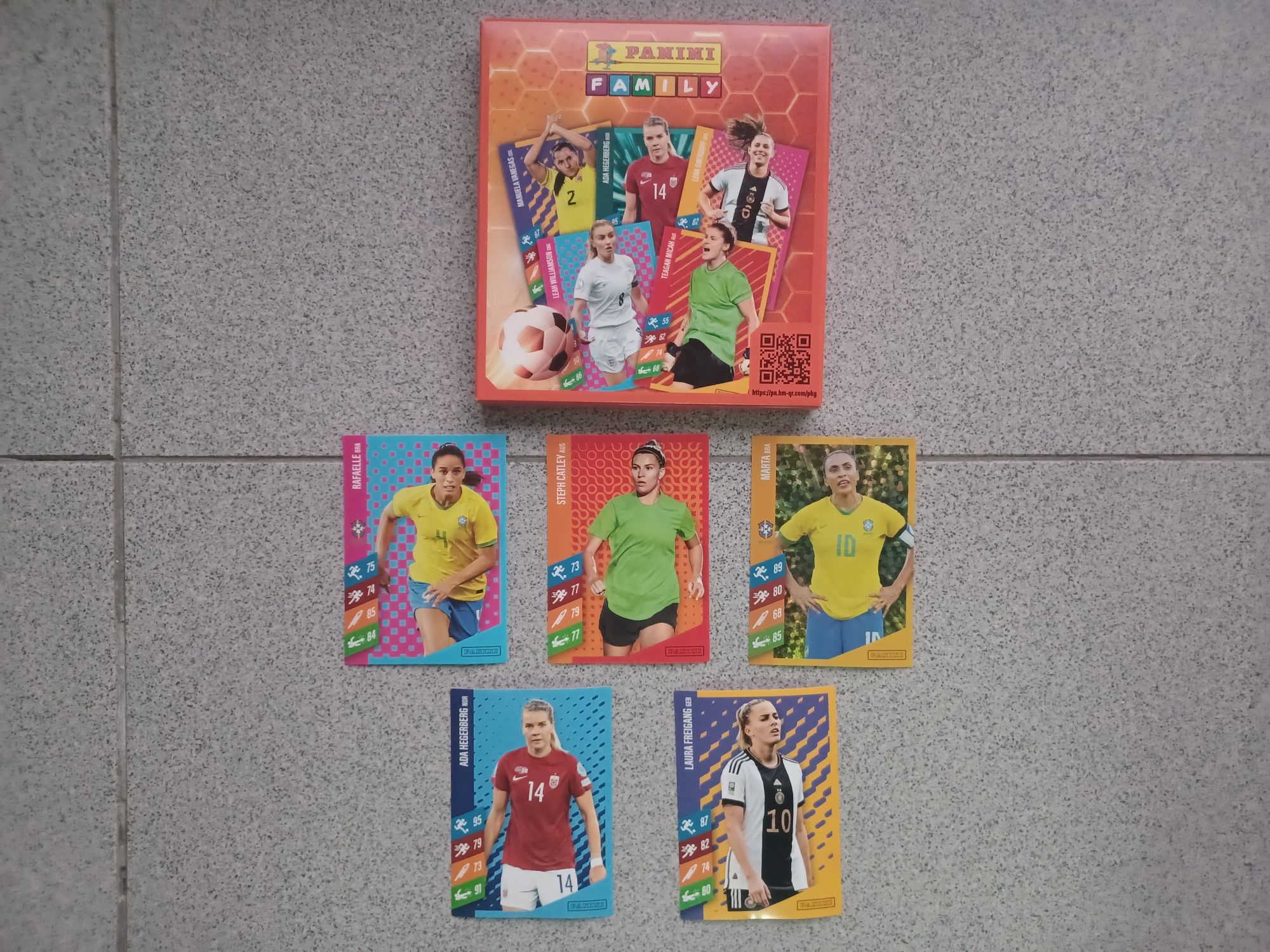 Cromos Panini Family - Mundial de Futebol Feminino 2023