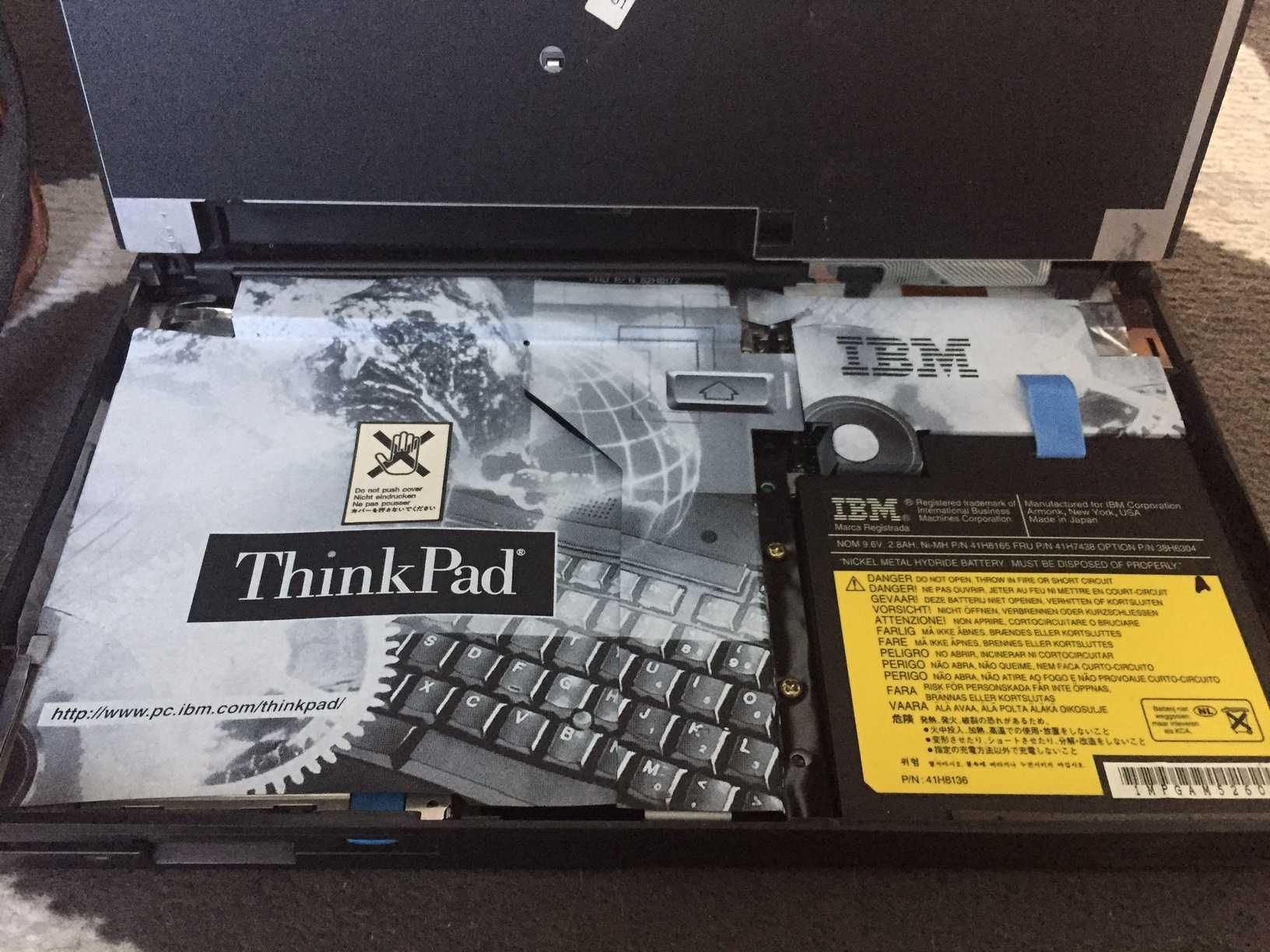 IBM Thinkpad 365X(typ 2625-3x9) i 310E(typ 2600-6PL)