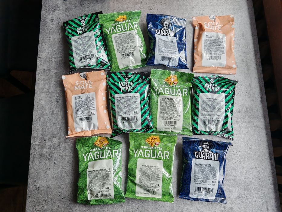 Herbata yerba mate 11 sztuk po 50 g