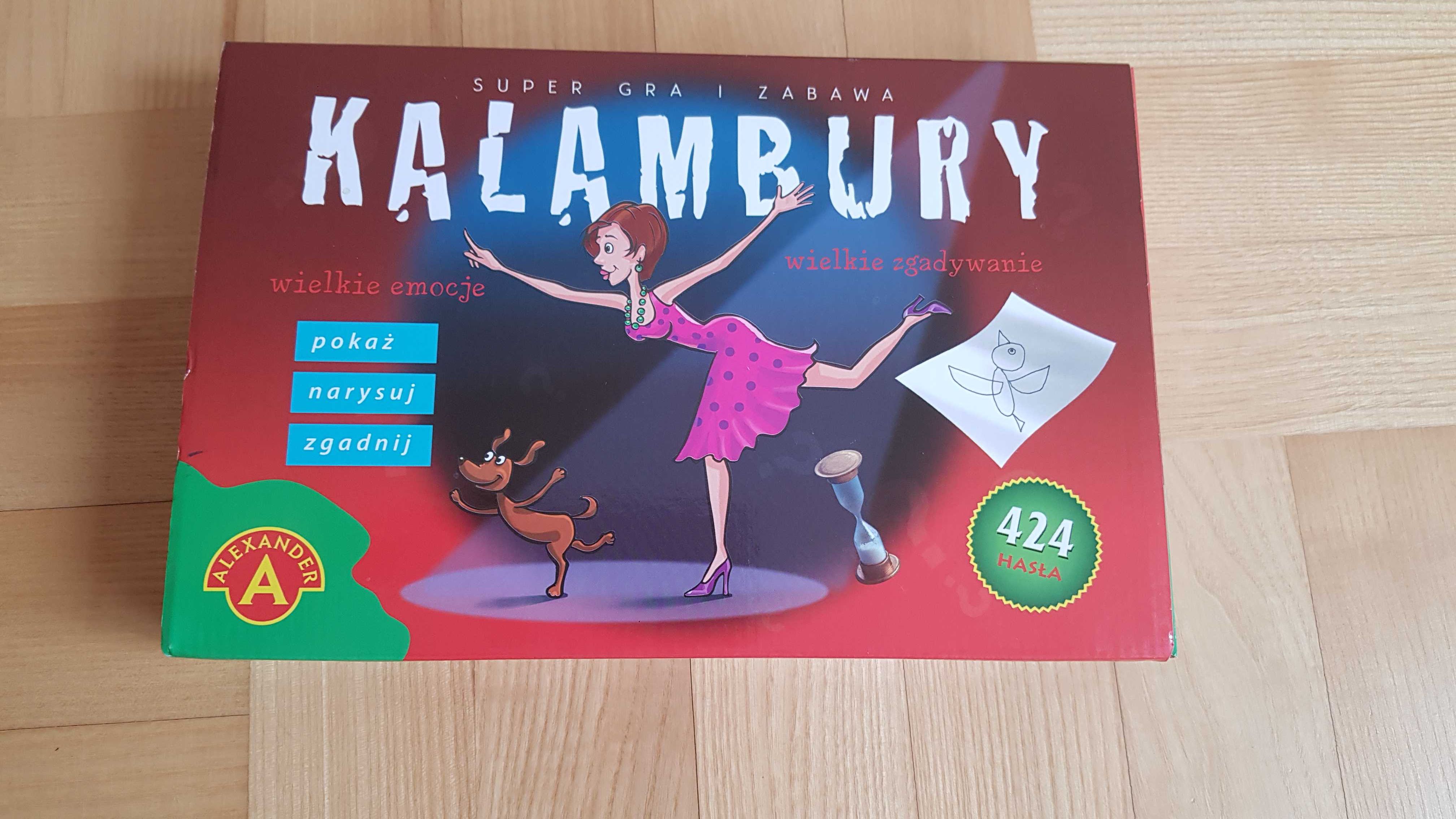 Gra edukacyjna dla dzieci Kalambury Aleksander 7+