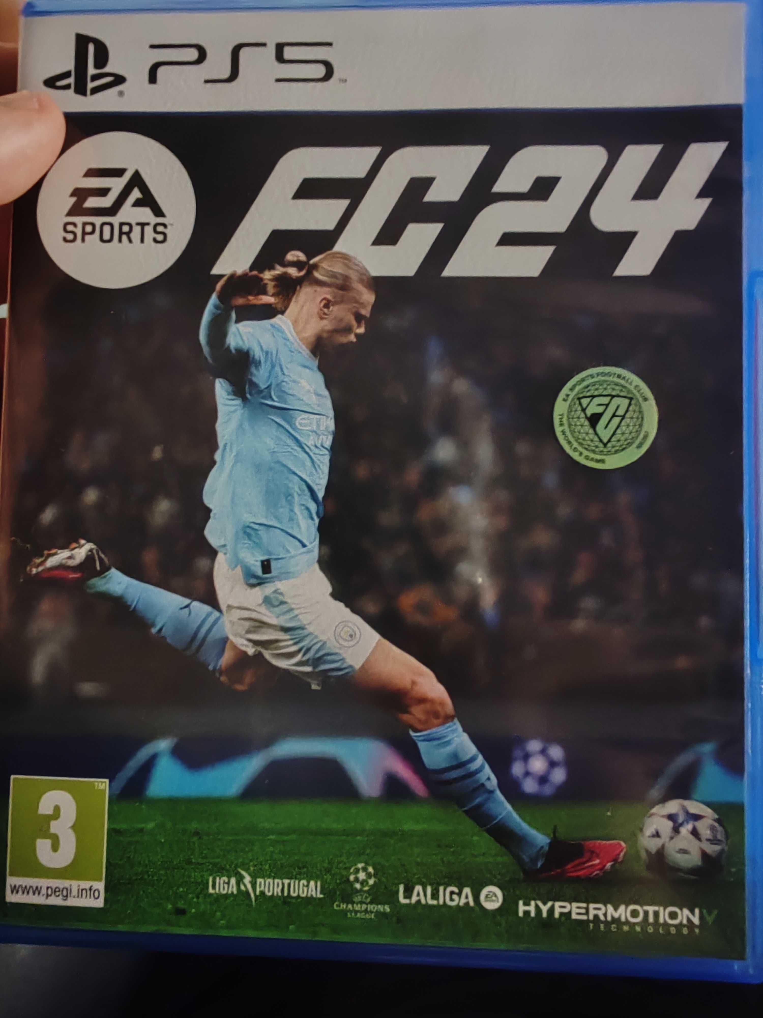 FC 24 ps5 usado, em bom estado