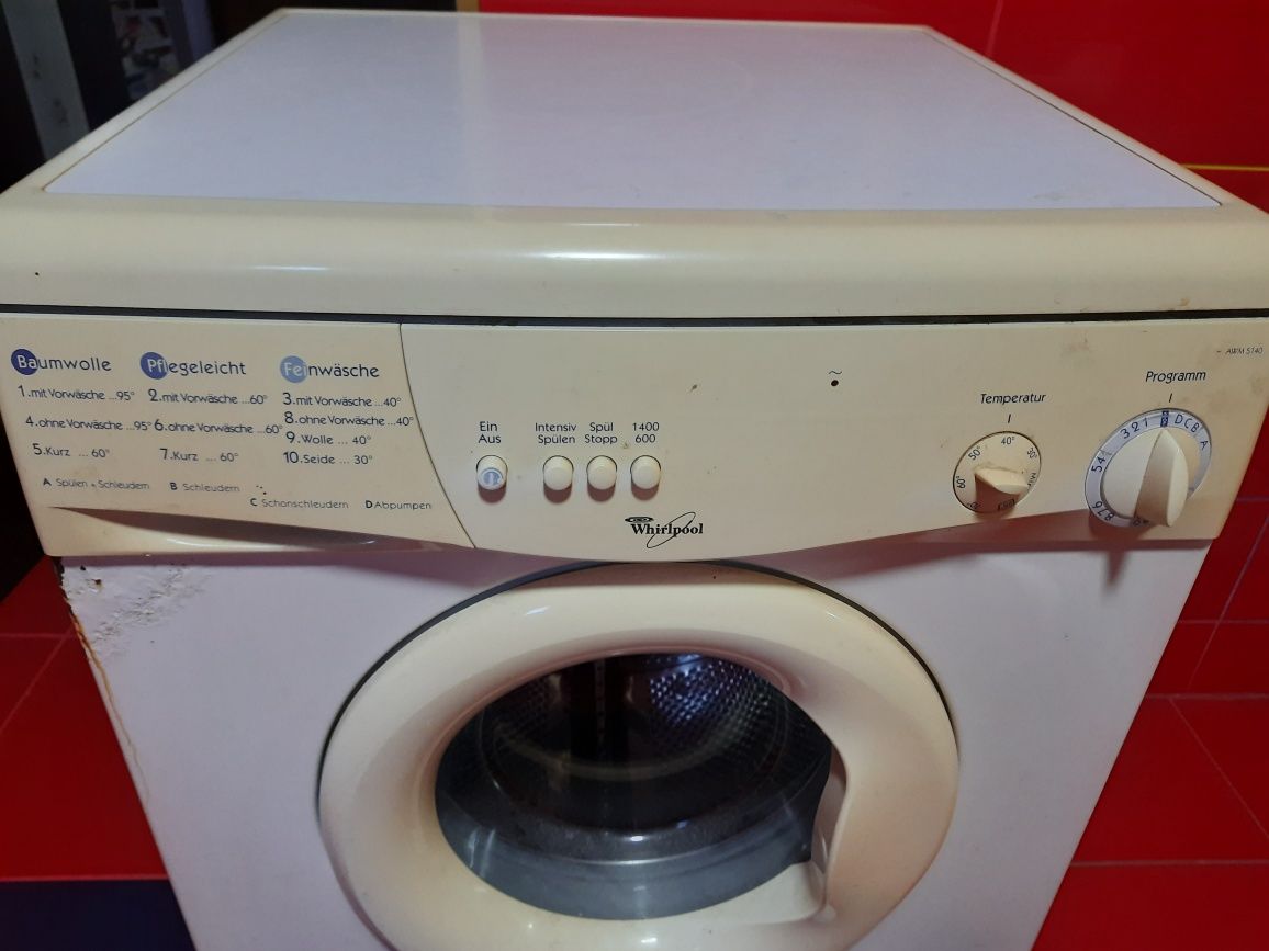 Продам пральну машинку whirlpool AWM 5140 8 кг на запчастини