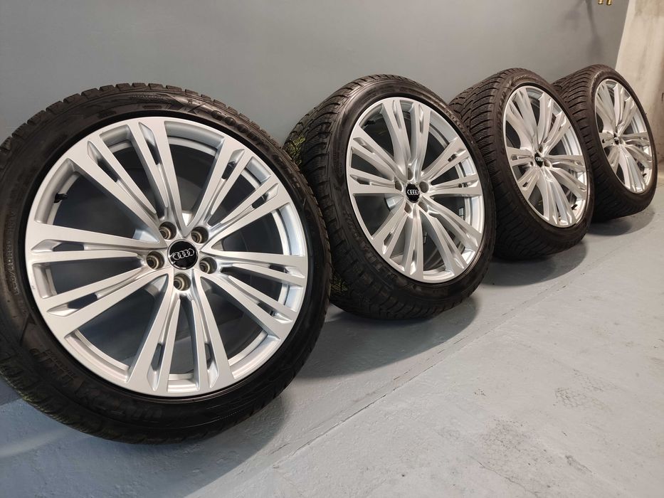 Koła alu 20 Audi A8 D5, 4N0, 5x112, Goodyear 265/40R20, 2018 rok