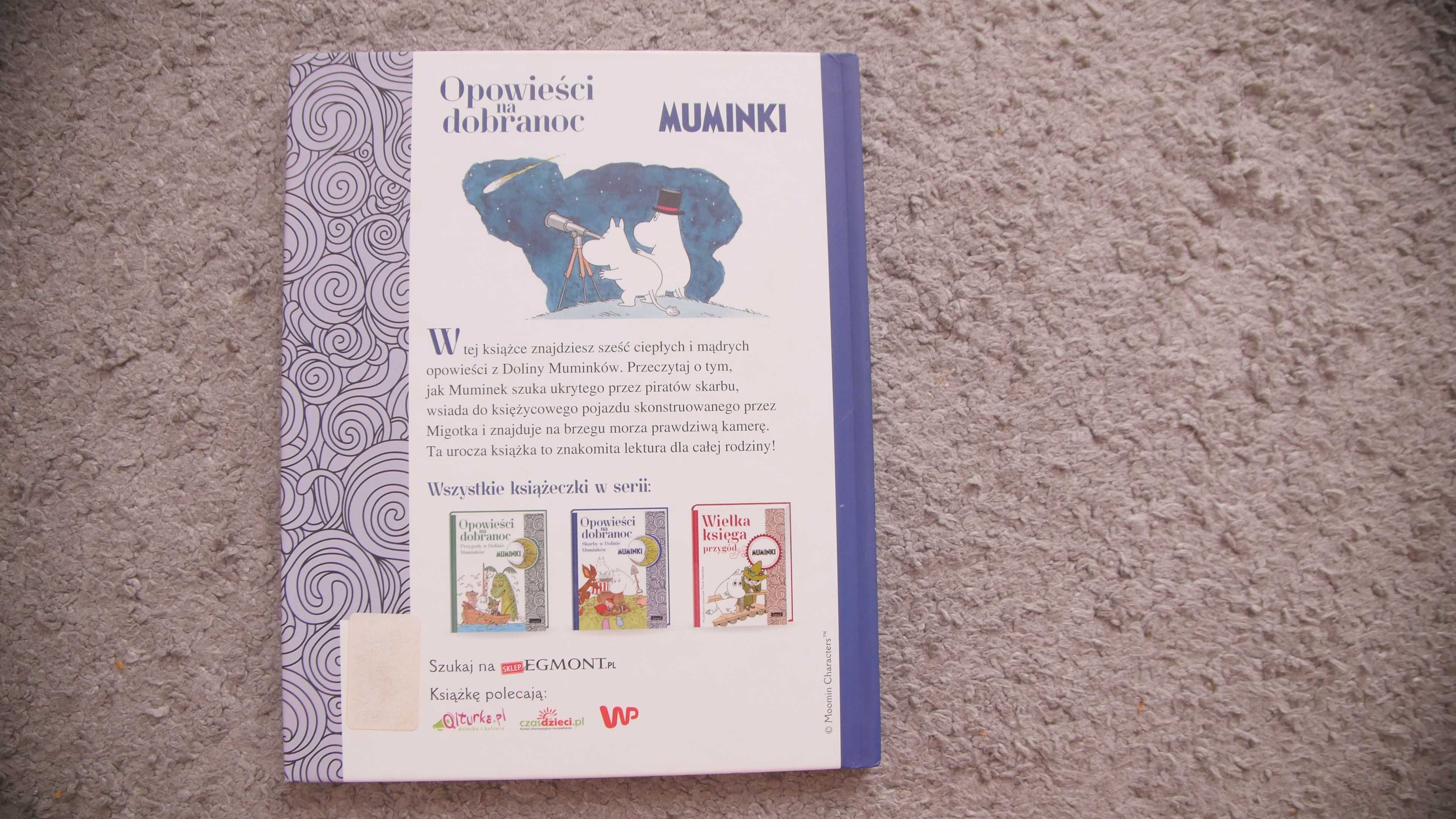 "Opowieści na dobranoc" Muminki / Skarby w dolinie Muminków