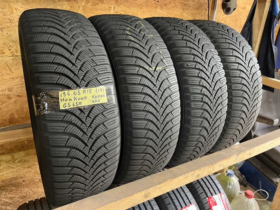 GS650 Зимові шини 195/65r15 Hankook Winter Icept RS2 комплект резина