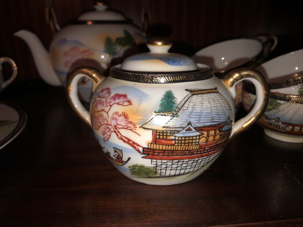 Serviço chá porcelana chinesa