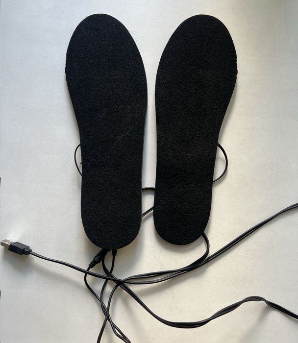 Podgrzewane wkładki do butów USB, elektryczne podgrzewania nóg