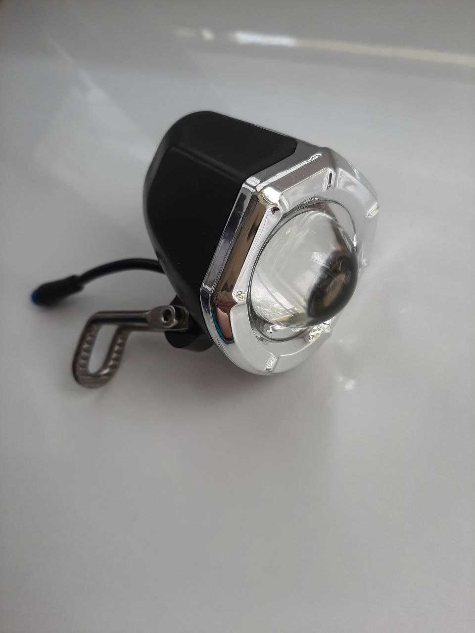 Lampa LED + klakson przód, hulajnoga skuter