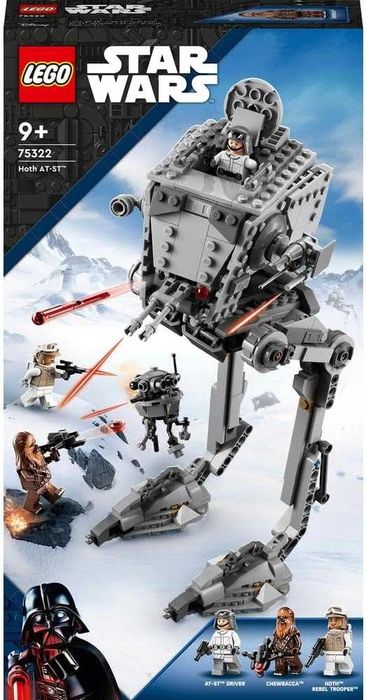 LEGO Star Wars 75322 – AT-ST z Hoth – Kultowa maszyna z bitwy na Hoth!