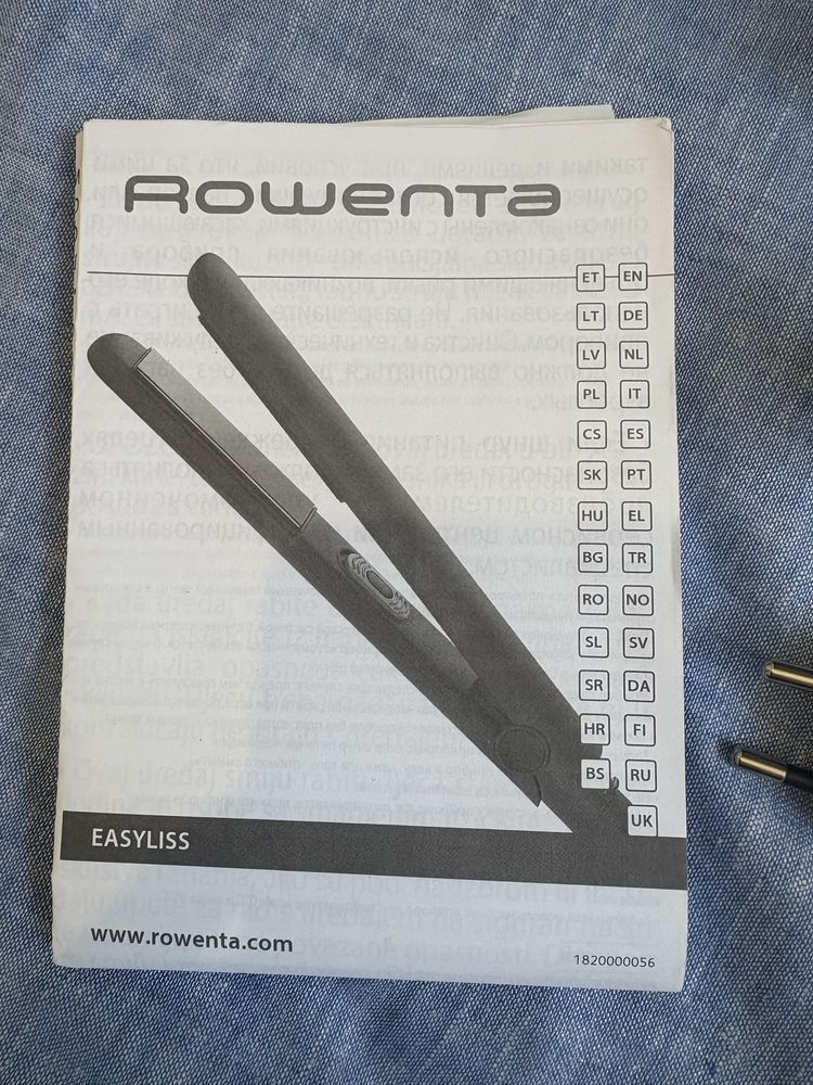 Alisador Rowenta Easyliss