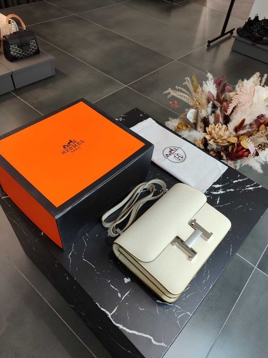 Сумка Constance 24 Epsom Bag Craie Palladium Hardware