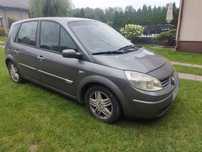 Renault Scenic II 1.6 gaz ładny alufelgi OC przegląd