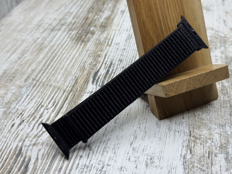 Ремешок нейлон/ тканевый на Apple Watch 44/ 45 mm/ Ultra 49  Ремінець