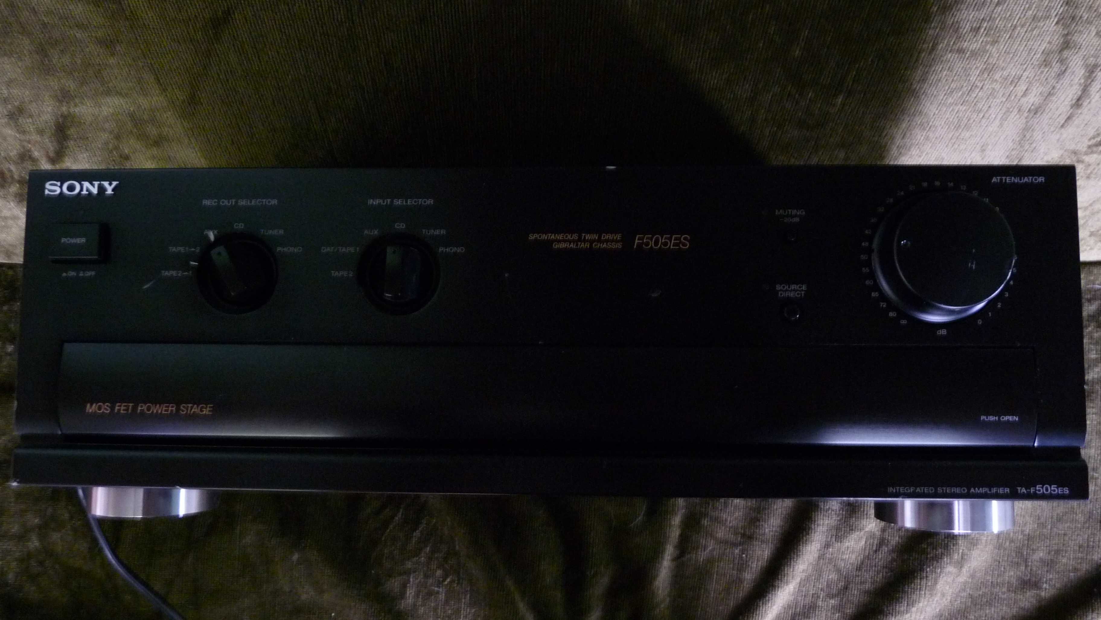 wzmacniacz zintegrowany Sony TA-F 505 ES