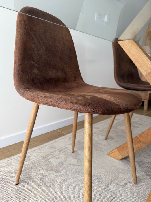 Pack x6 Cadeiras Escandinava (100% camurca) Novas