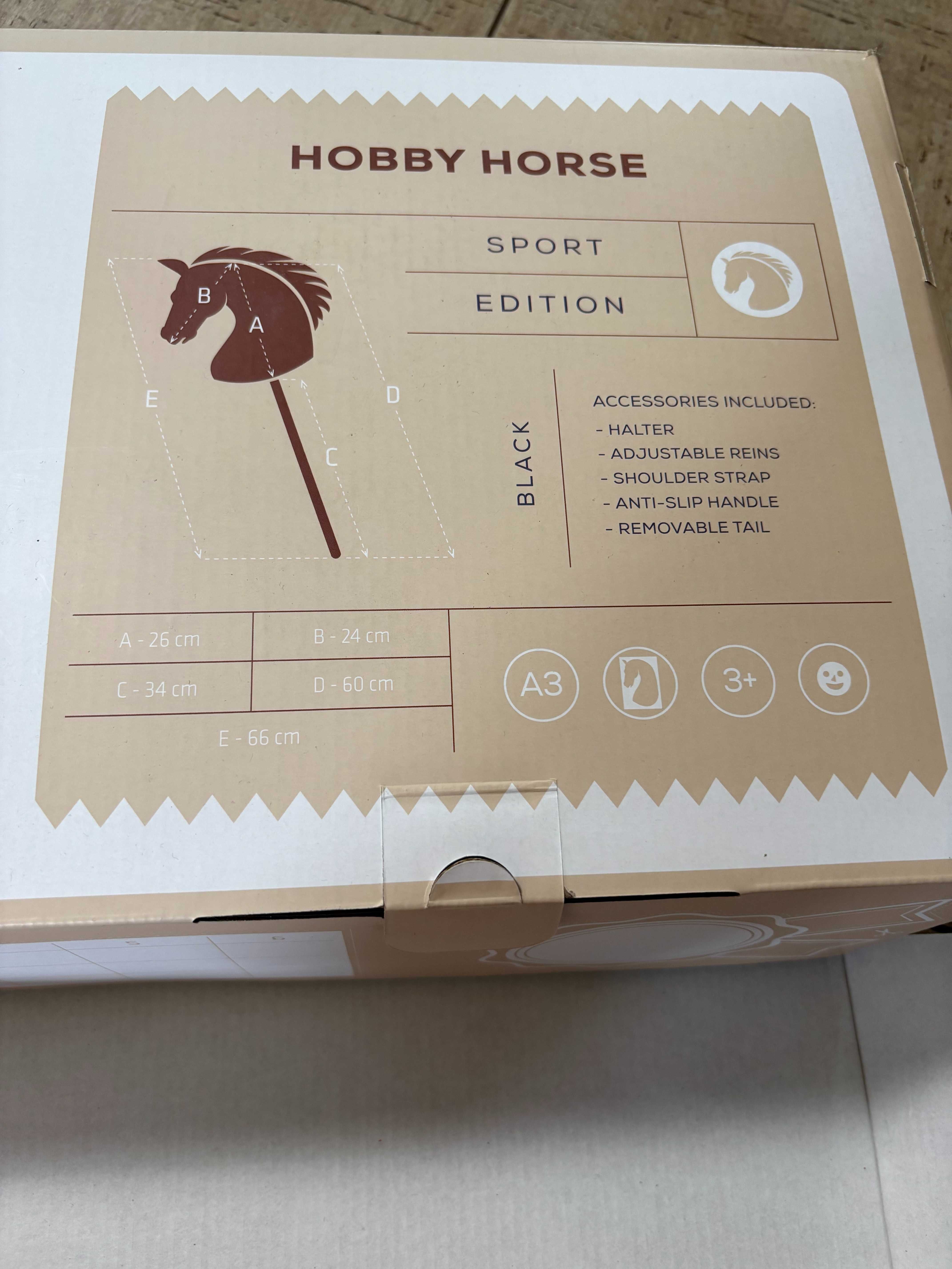 Hobby Horse A3 czarny komplet stan bardzo dobry
