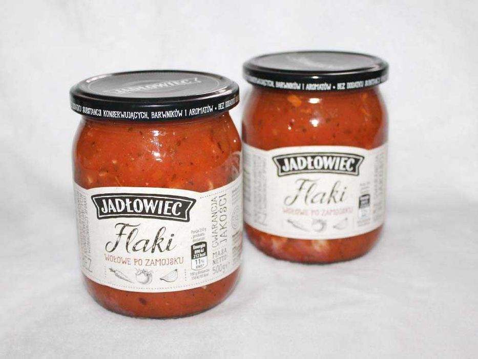 Фляки з яловичини по-замойськи Flaki Wolowe w Rosole Jadlowiec 500 г