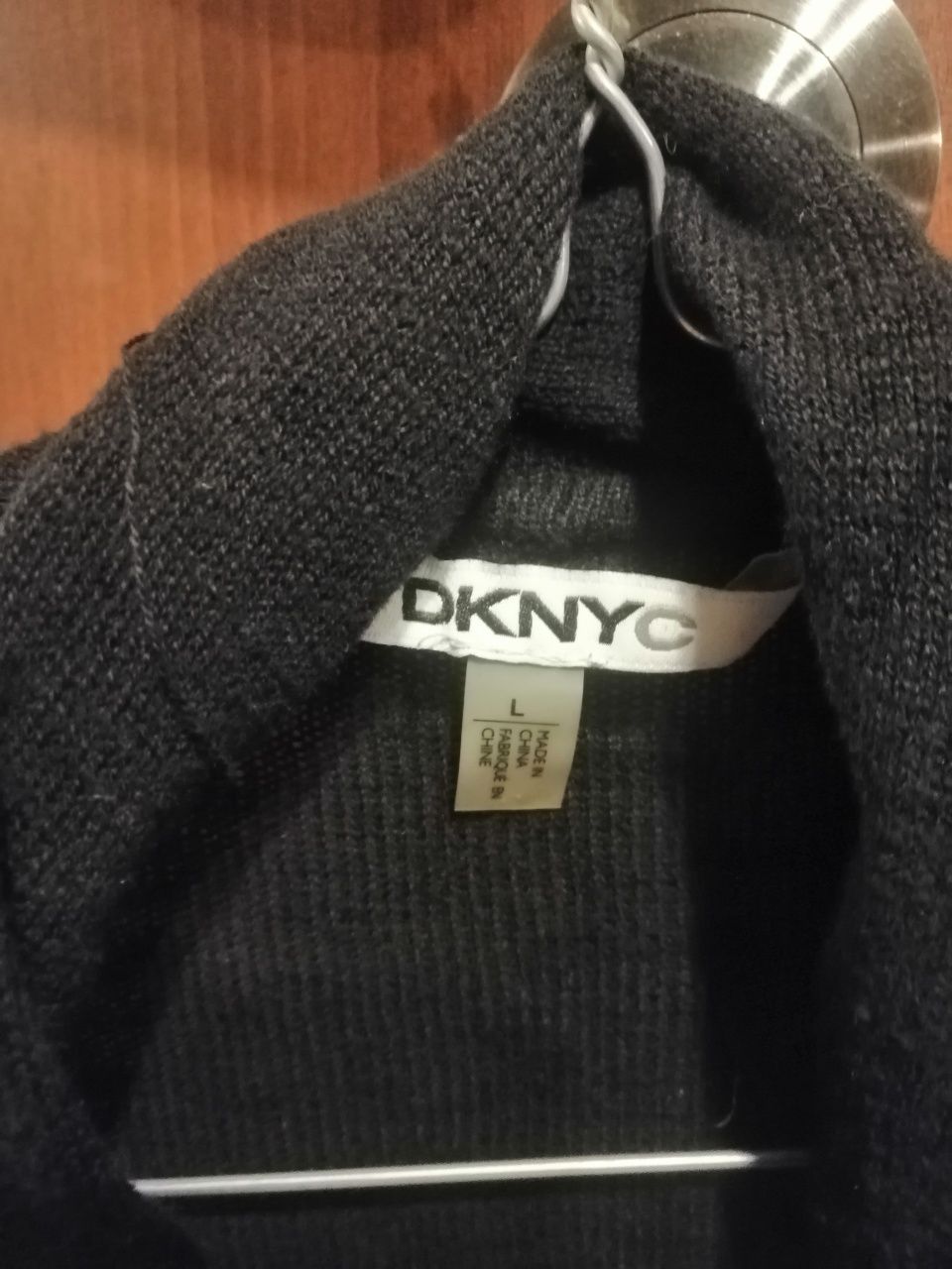 Kardigan DKNY. czarny