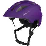 Kask Rowerowy Dziecięcy Z Lampką Force Zebu Fioletowy Xs/S