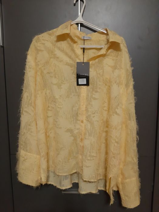 Продам блузку сорочку жовту Loavies