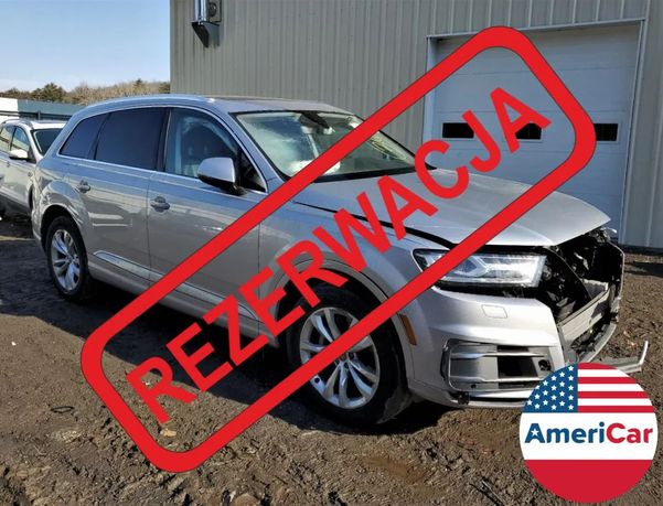 Audi Q7 WYGRANA! Audi Q7 4M 3.0T 333km 2017 Bose 7os AUTO W DRODZE! #Americar