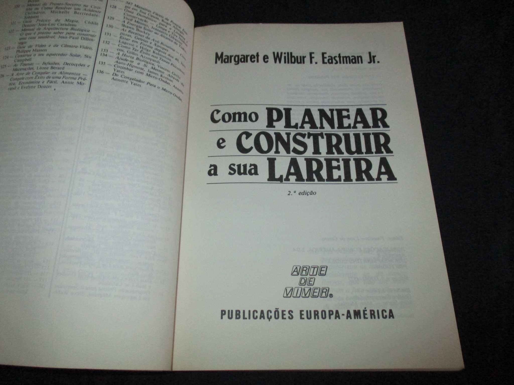 Livro Como Planear e Construir a sua Lareira Margaret e Wilbur Eastman