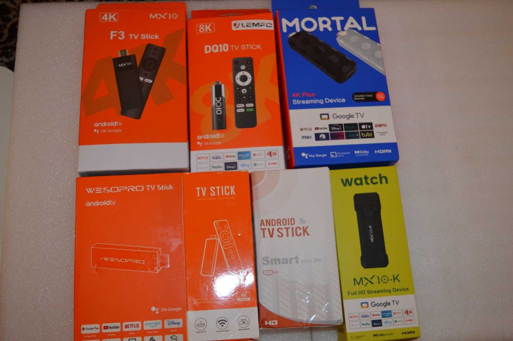 ТВ стік TVstick все налаштовано+голосовой пульт, тв приставка