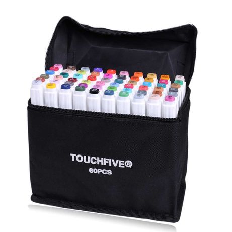 Маркеры для скетчинга Touchfive 60 цветов. Анимация и дизайн