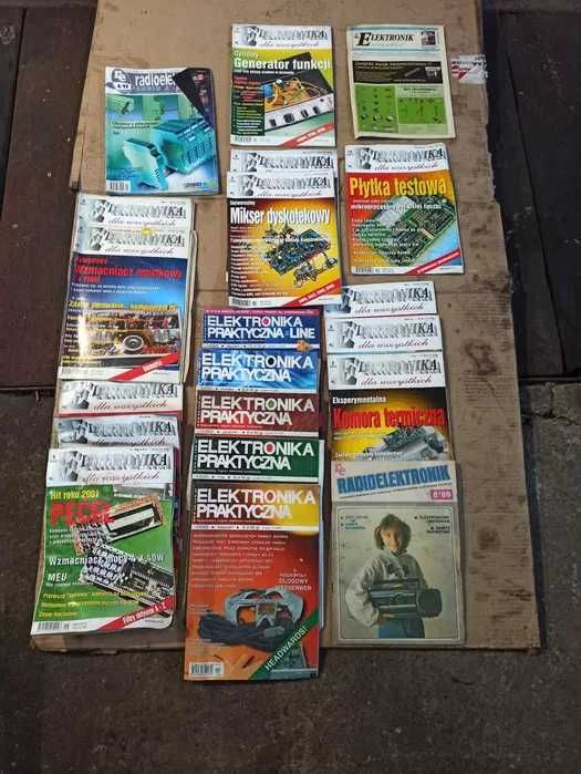 Czasopisma elektronika komplet