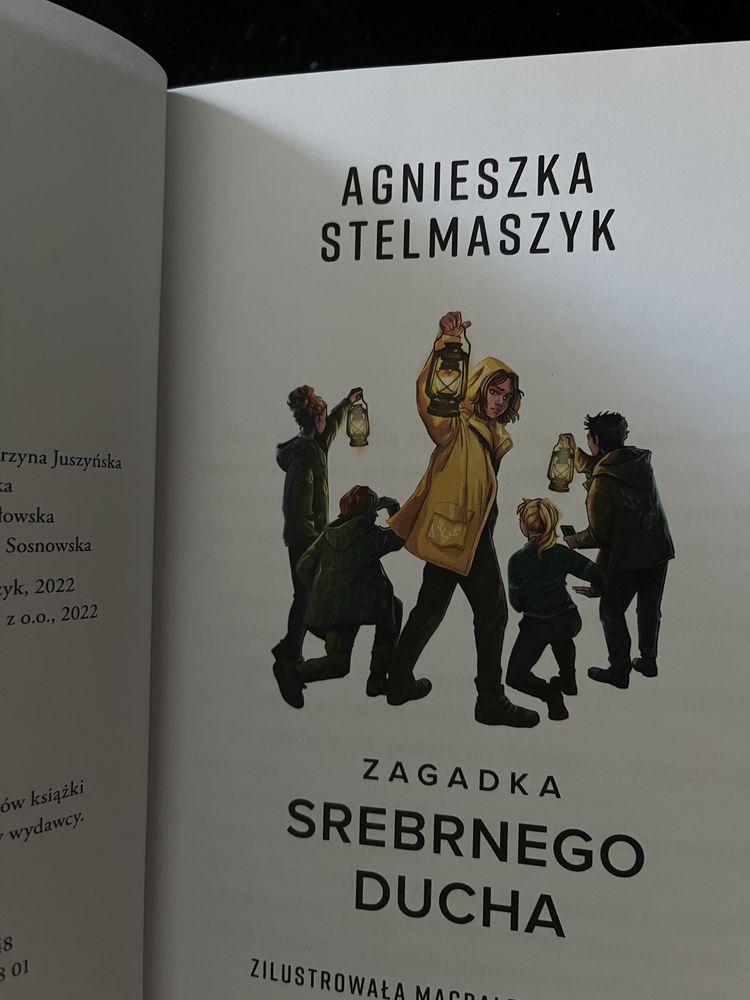 Książka „Zagadka srebrnego ducha”