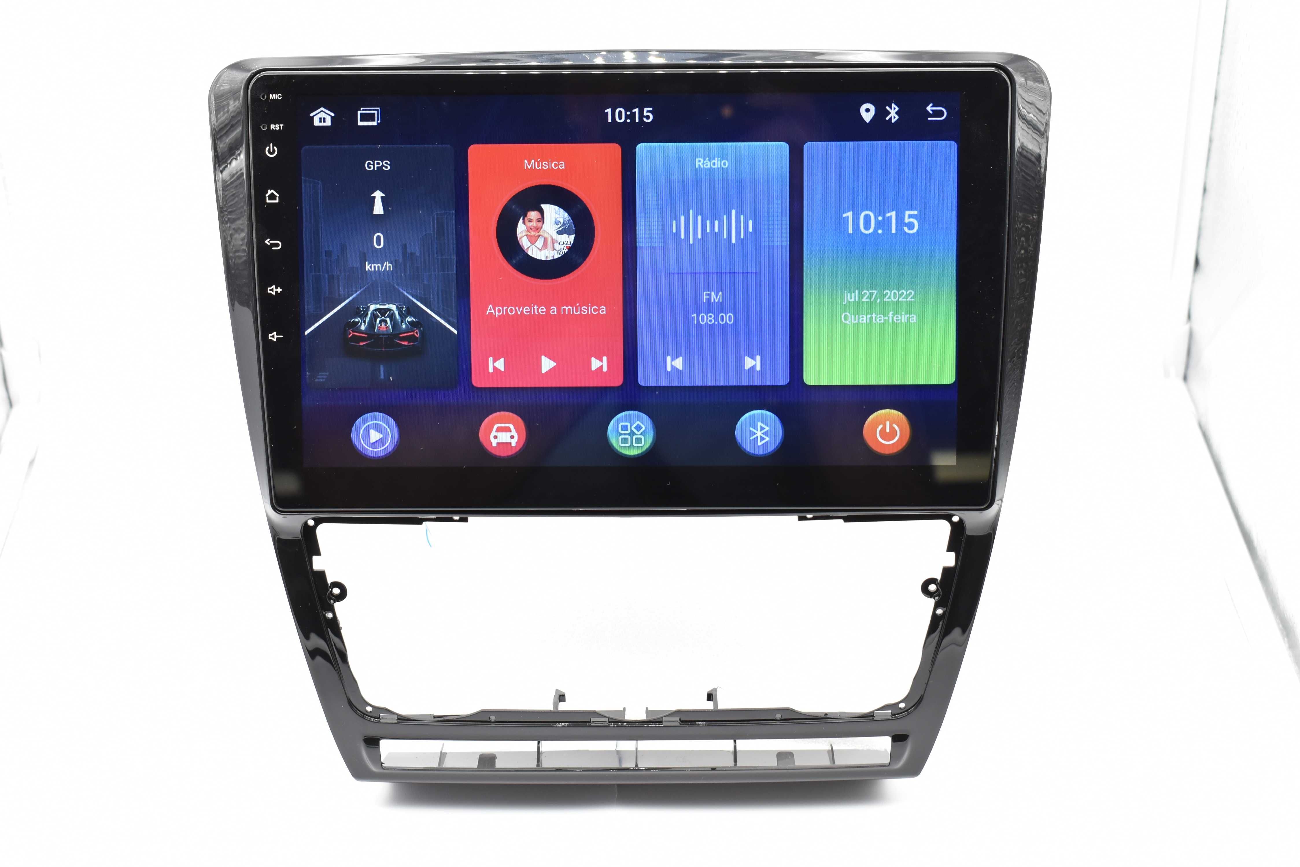 Rádio Android SKODA Octavia • Wifi GPS BLUETOOTH + câmara