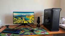 Zestaw Gamingowy: PC + monitor 240Hz + Blue Yeti + C920 + GWARANCJA