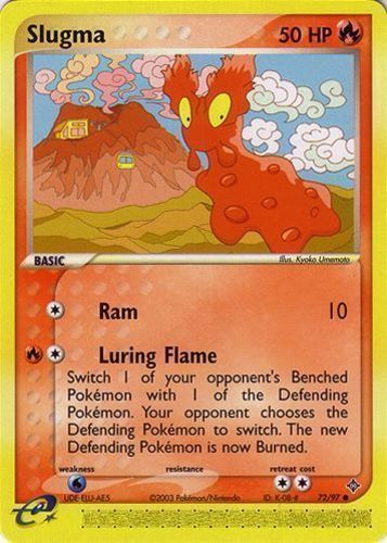 Pokemon Card - Slugma 50 HP