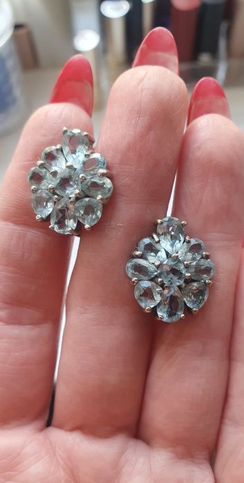 Серебряные серьги