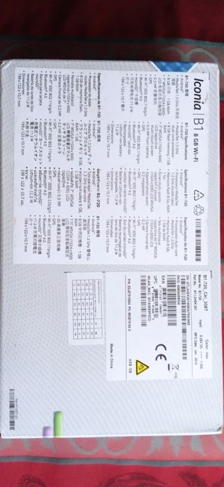 Планшет Acer Iconia
