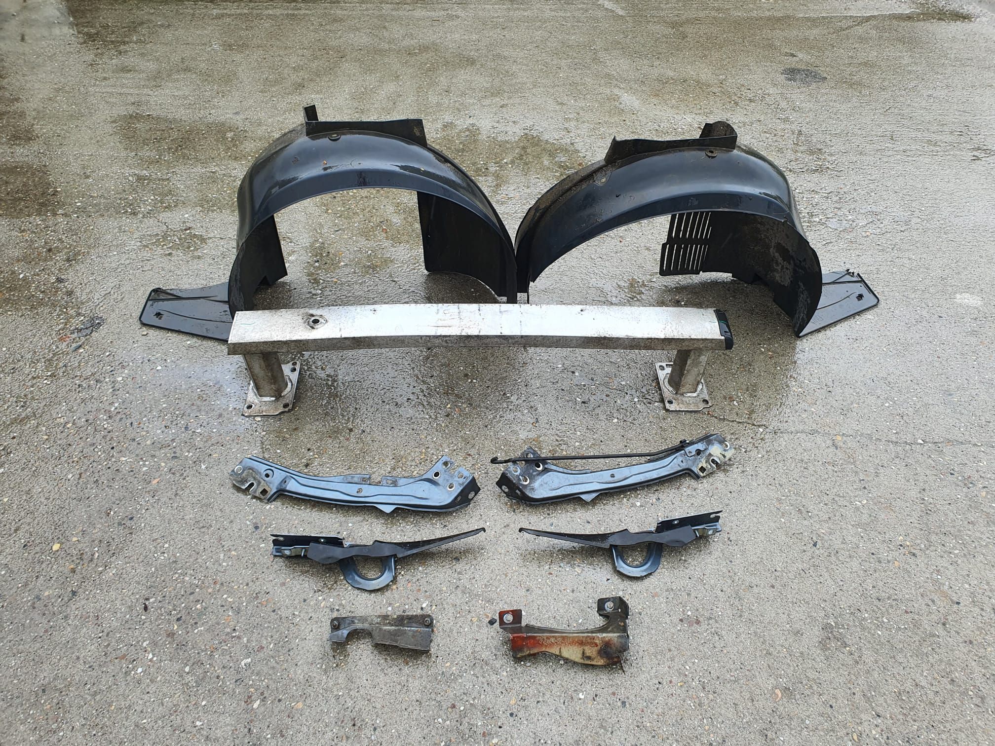 Zderzak maska lampa pas Citroen Jumpy II EZW