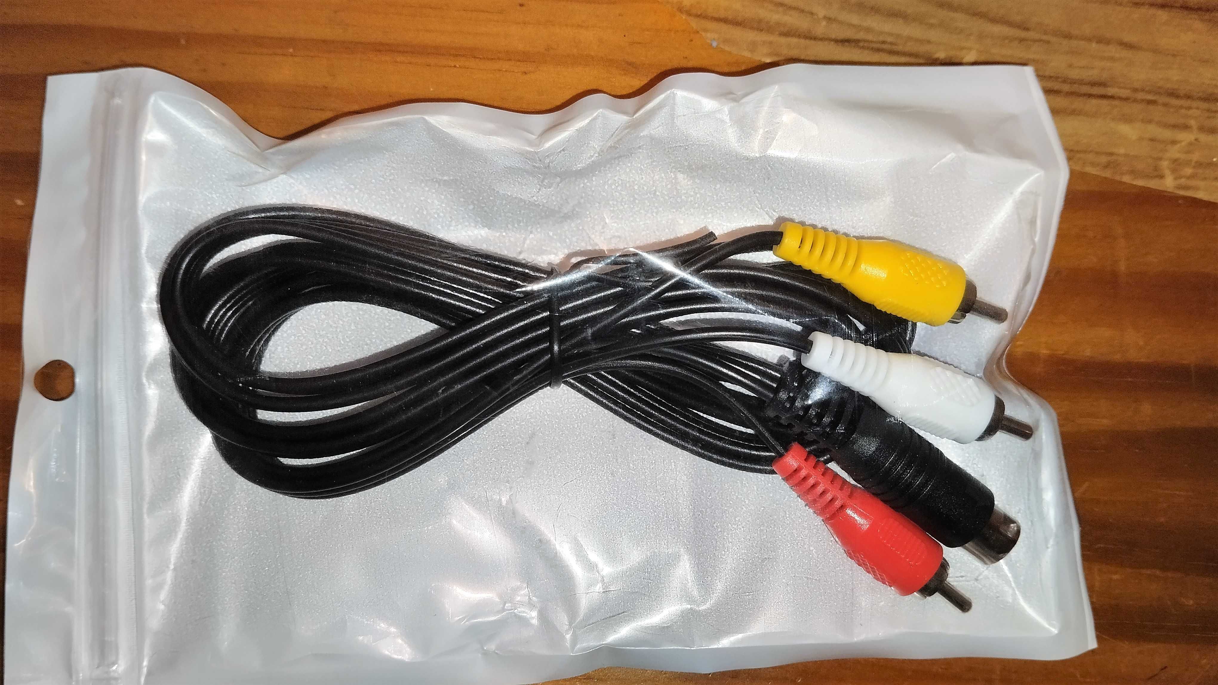 Cabo AV para Sega Mega Drive 2 e 3 - Novo e Lacrado
