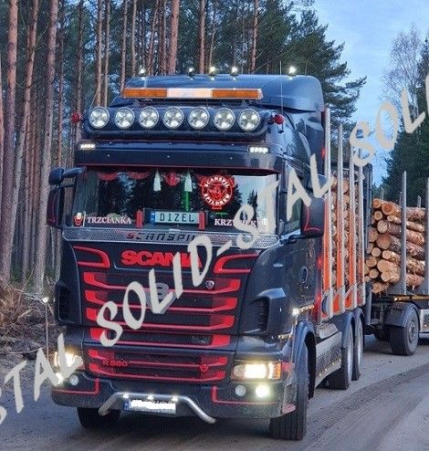 Orurowanie DOLNE / POD ZDERZAK Scania R Topline,Highline PRODUCENT