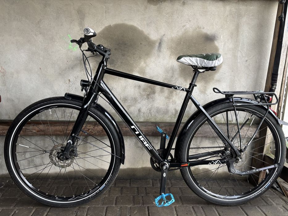 Велосипед CUBE Travel PRO на РЕМНЕ Гидравлика на Планетарке NEXUS 8