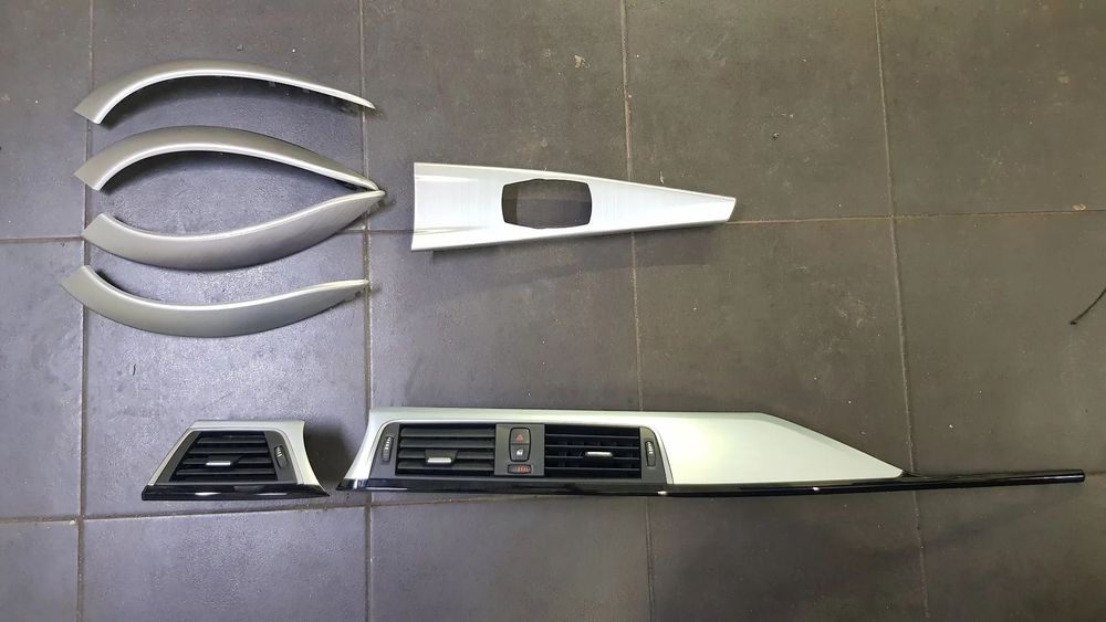 listwy ozdobne dekory aluminium bmw f30 f36 f31 lift lci