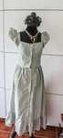 Vestido às riscas