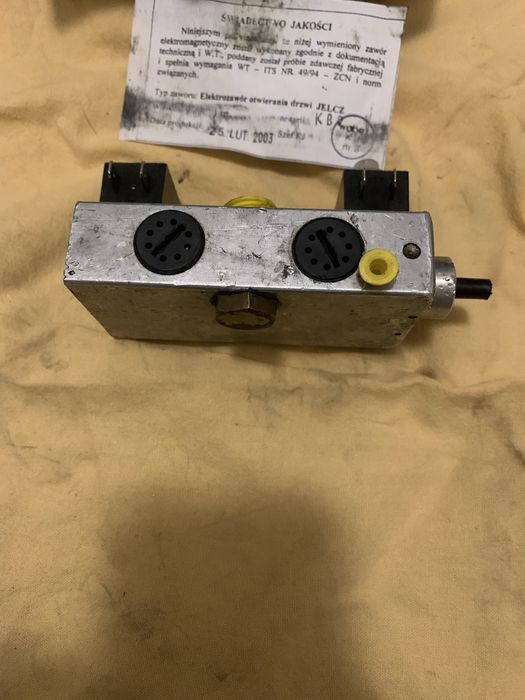 Zawór Jelcz Elektromagnetyczny ED-01 Wabex
